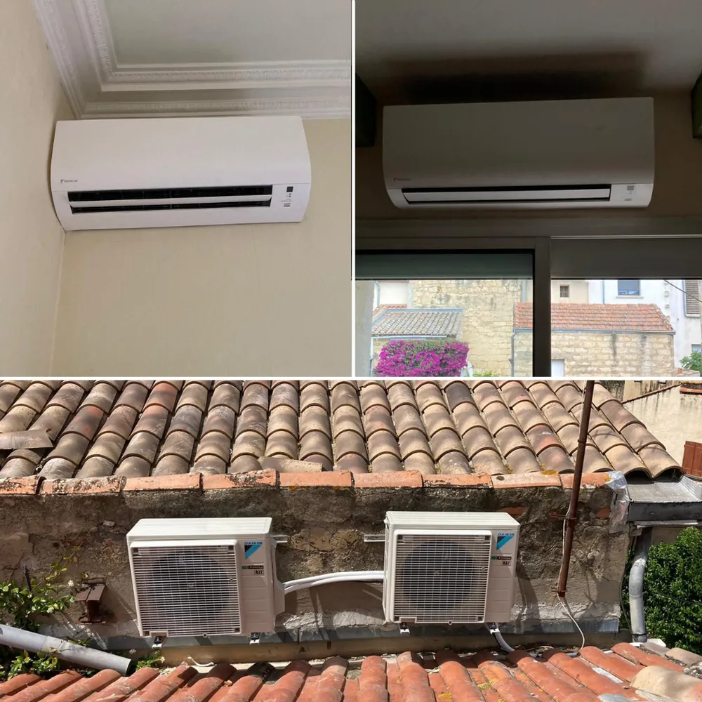 Climatisation réversible installée par AJ Confort