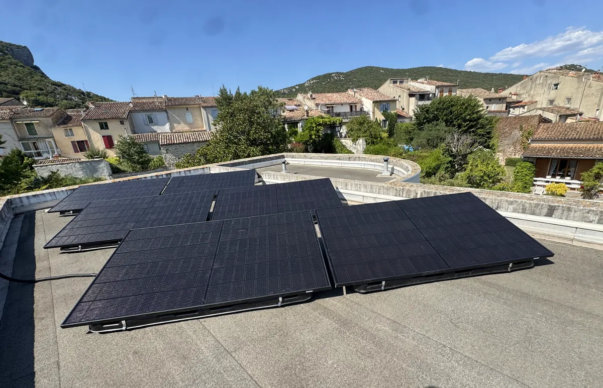 Installation sur toit terrasse – Hérault